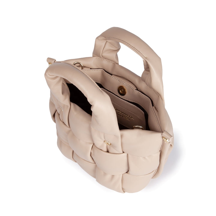 Roberta Gandolfi Greta Mini Nappa borsa in soffice pelle di agnello imbottita ed intrecciata a mano Negozi Online