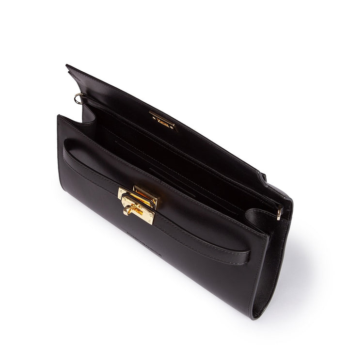 Roberta Gandolfi Jade cluch borsa in pelle con chiusura manico retrattile e tracolla staccabile e regolabile Shopping Online