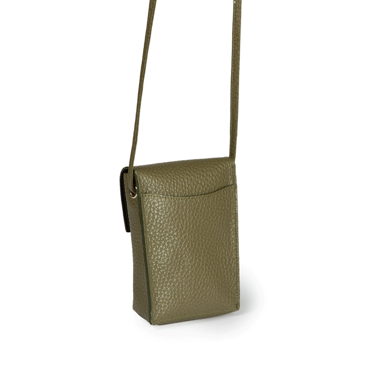 Roberta Gandolfi Elodie minibag and phoneholder in pelle con pratica tasca esterna e tracolla regolabile Affare Del Giorno