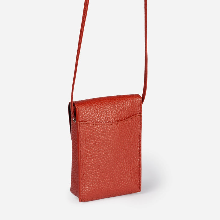 Roberta Gandolfi Elodie minibag and phoneholder in pelle con pratica tasca esterna e tracolla regolabile Prezzo Ridotto