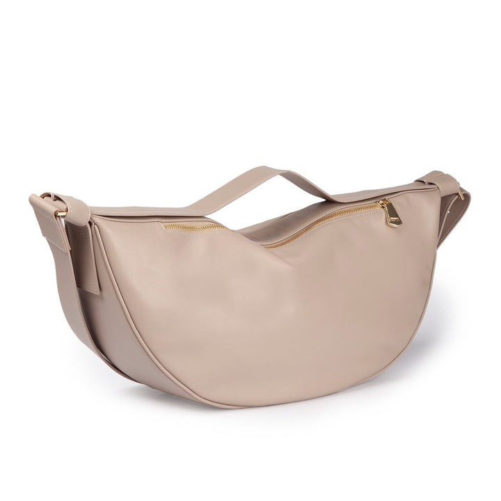 Roberta Gandolfi Micol Banana in vitello liscio con tracolla regolabile Outlet