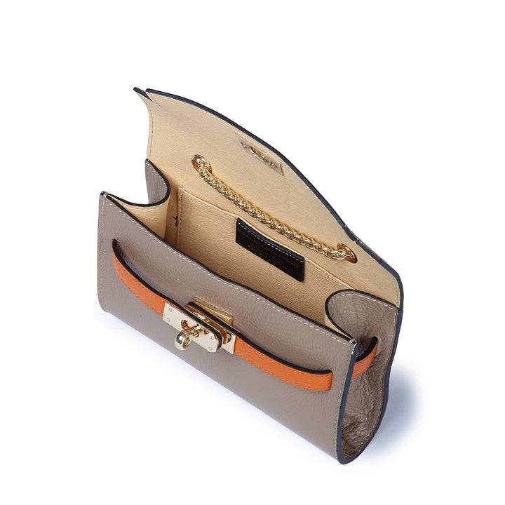 Roberta Gandolfi Chiara tracollina crossbody con chiusura girello e tracolla in catena Fino Al -60%