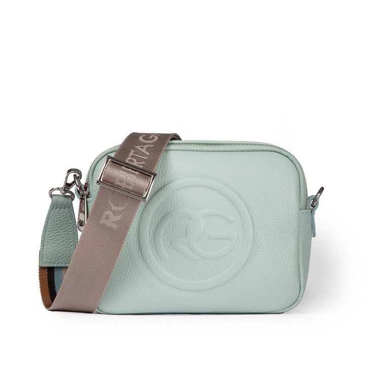 Roberta Gandolfi Roberta Pelle camera e crossbody in pelle con doppio scomparto e tracolla staccabile Shopping Online