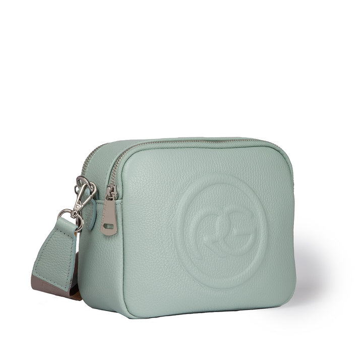 Roberta Gandolfi Roberta Pelle camera e crossbody in pelle con doppio scomparto e tracolla staccabile Shopping Online