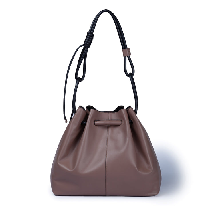 Roberta Gandolfi Gisella Large borsa con doppia portabilità mano o spalla in morbido vitello Outlet
