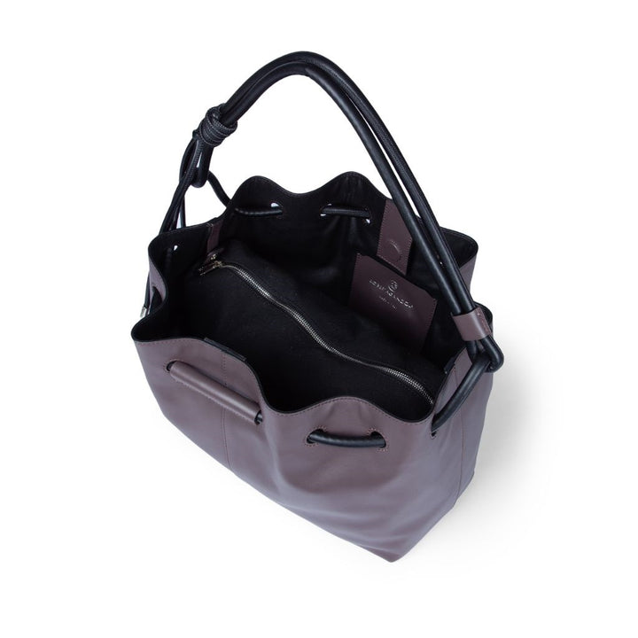 Roberta Gandolfi Gisella medium borsa con doppia portabilità mano o spalla in morbido vitello Saldi