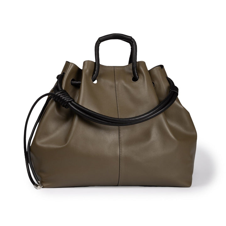 Roberta Gandolfi Gisella Large borsa con doppia portabilità mano o spalla in morbido vitello