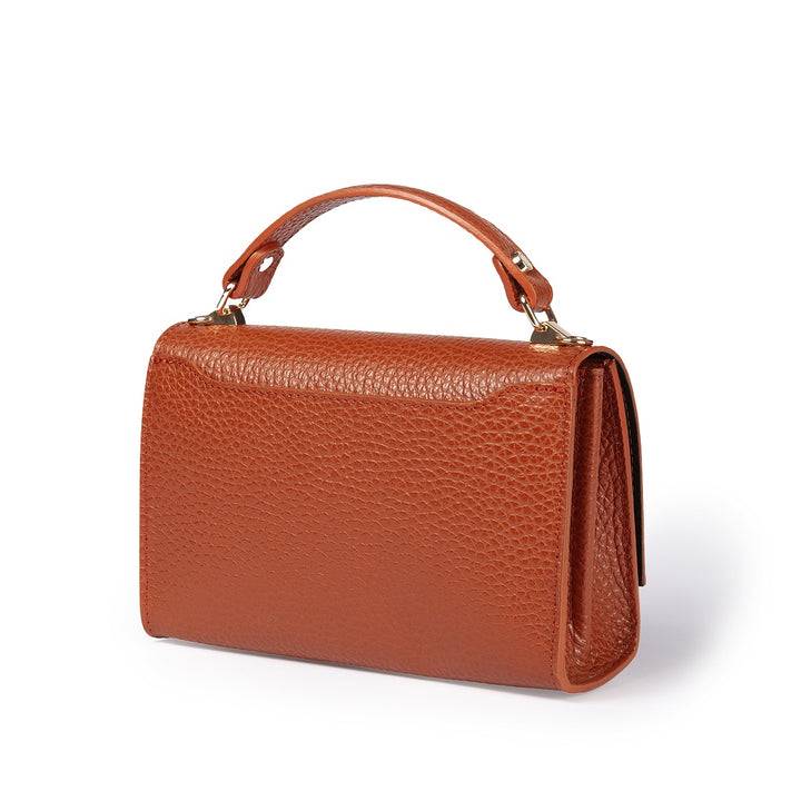 Roberta Gandolfi Elodie compact crossbody borsa in pelle con tramezza interna e tasca esterna con tracolla staccabile e regolabile Offerta