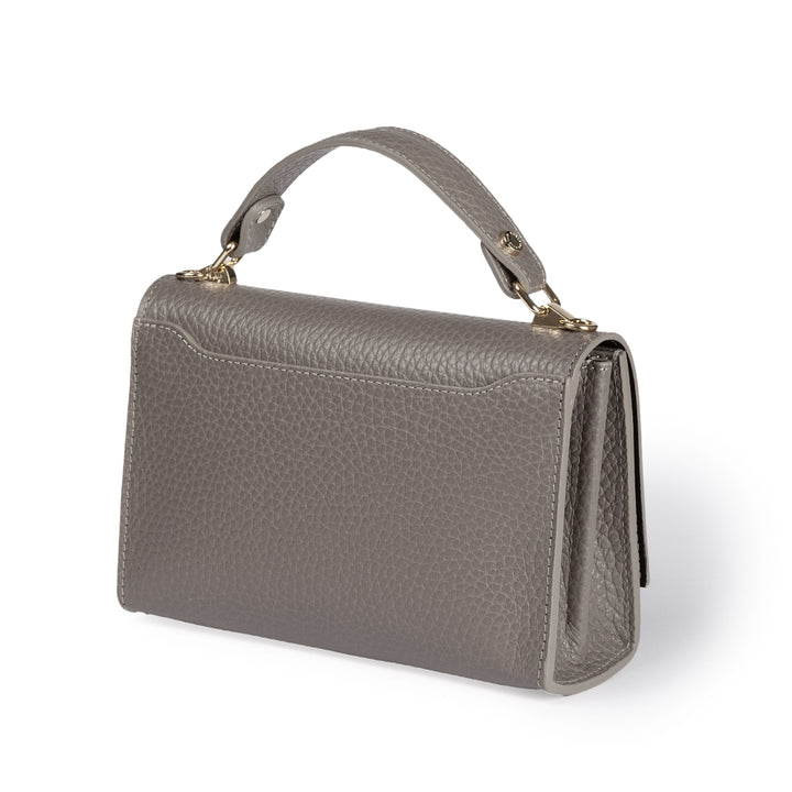 Roberta Gandolfi Elodie compact crossbody borsa in pelle con tramezza interna e tasca esterna con tracolla staccabile e regolabile Economico