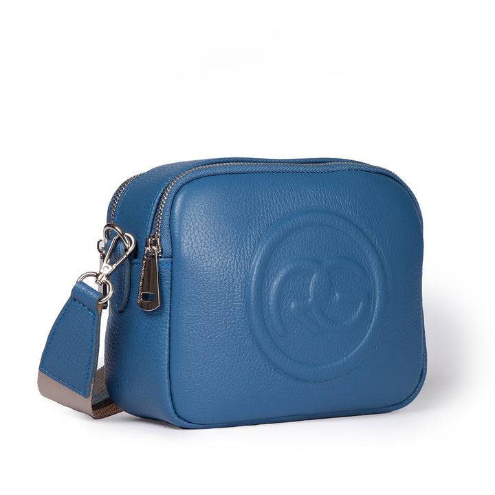 Roberta Gandolfi Roberta Pelle camera e crossbody in pelle con doppio scomparto e tracolla staccabile Saldi