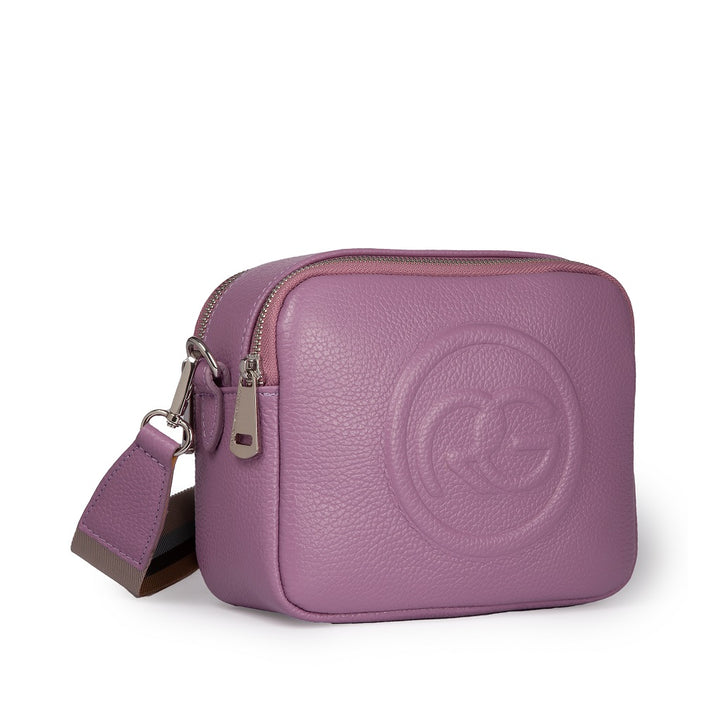 Roberta Gandolfi Roberta Pelle camera e crossbody in pelle con doppio scomparto e tracolla staccabile Hotsell