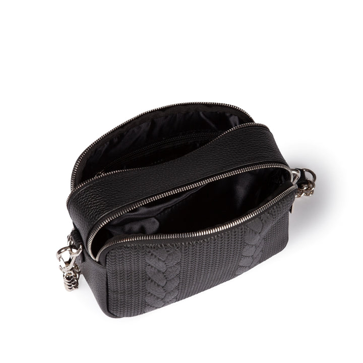 Roberta Gandolfi Camera Treccia borsa a spalla e crossbody in pelle stampata con tracolla catena Vendita Economica