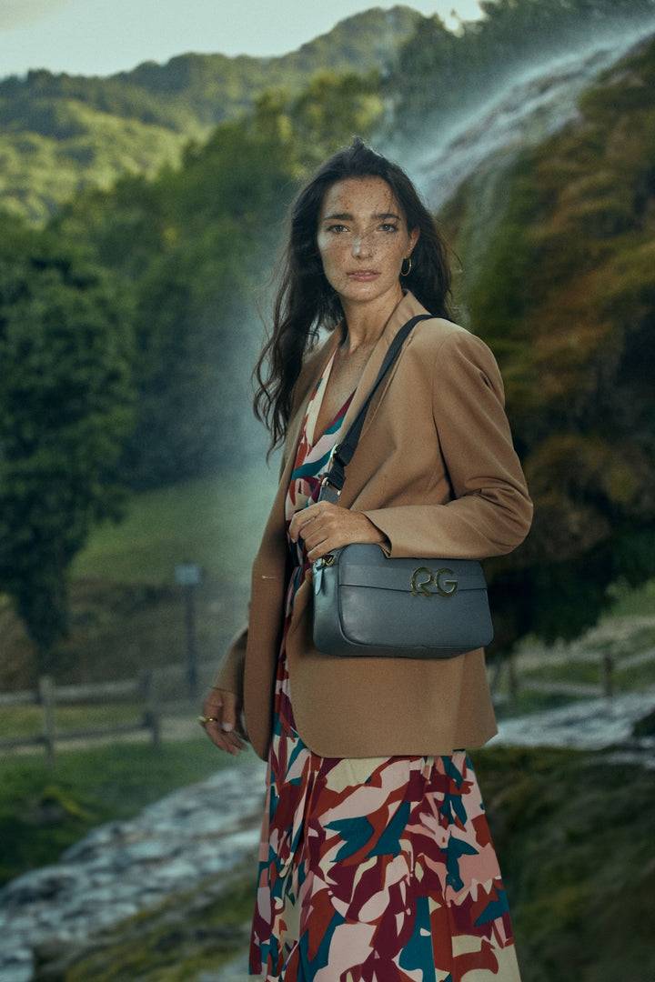 Roberta Gandolfi Dafne camera in pelle con tracolla staccabile Vendite Flash
