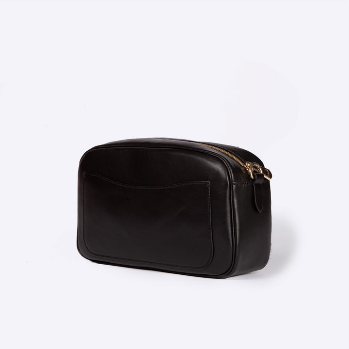 Roberta Gandolfi Dafne pony camera in pelle stampa animalier con tracolla staccabile In Saldo