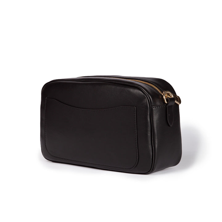 Roberta Gandolfi Dafne camera in pelle con tracolla staccabile 2025