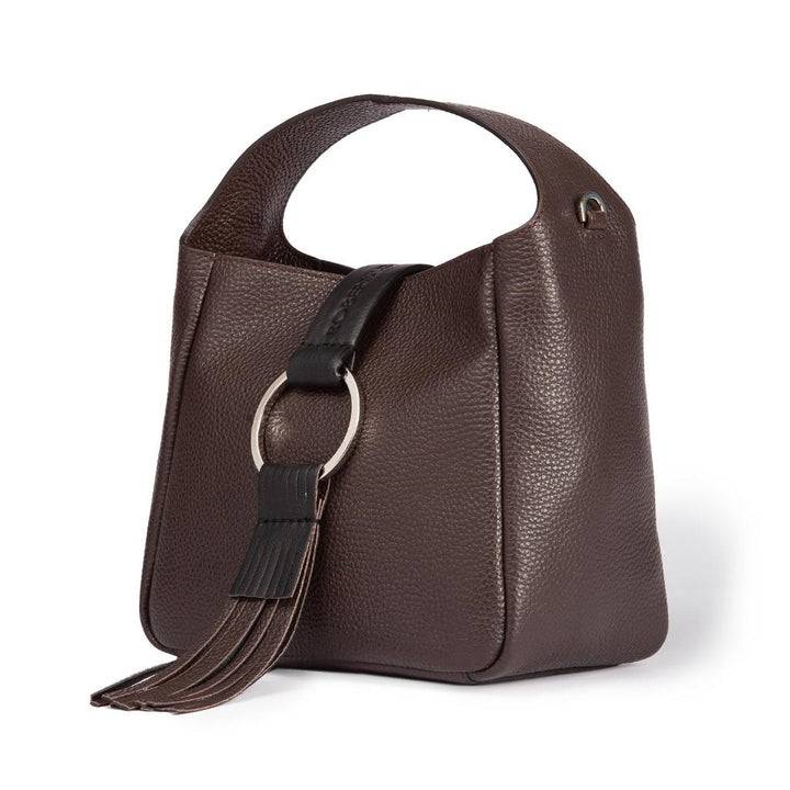 Roberta Gandolfi Samanta hobo small borsa a mano in pelle con tracolla staccabile Italia