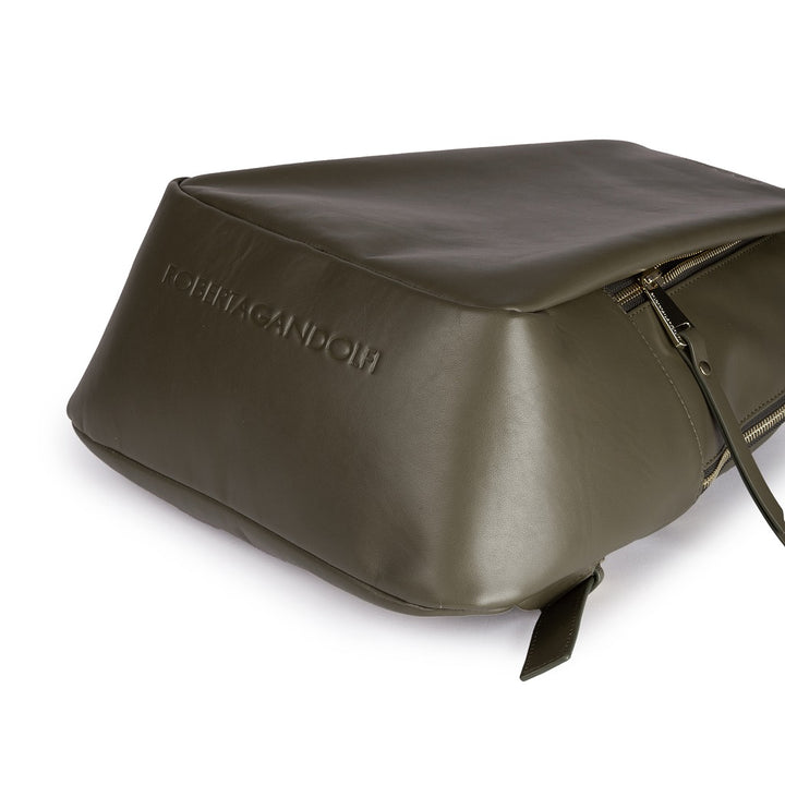 Roberta Gandolfi Micol Backpack in vitello liscio multitasche Pezzi Unici