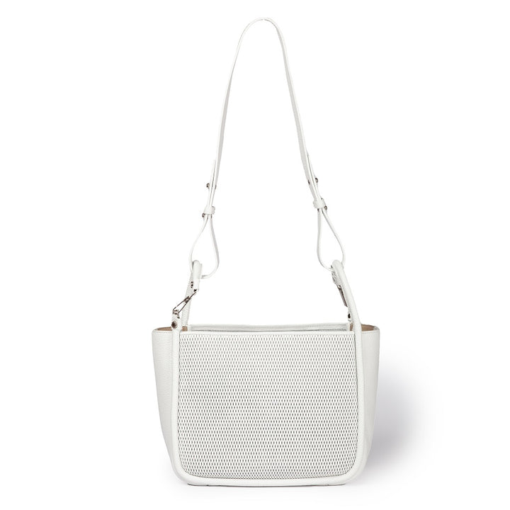 Roberta Gandolfi Yuma medium 3 in 1 borsa a mano in pelle trasformabile con tracolla staccabile Consegna Veloce