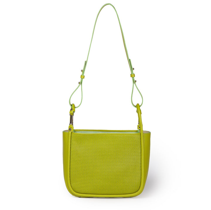 Roberta Gandolfi Yuma medium 3 in 1 borsa a mano in pelle trasformabile con tracolla staccabile Sconto