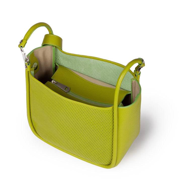 Roberta Gandolfi Yuma medium 3 in 1 borsa a mano in pelle trasformabile con tracolla staccabile Sconto