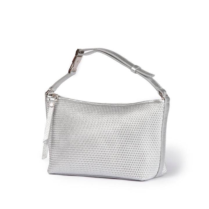 Roberta Gandolfi Yuma baguette in pelle con spallaccio regolabile Italy