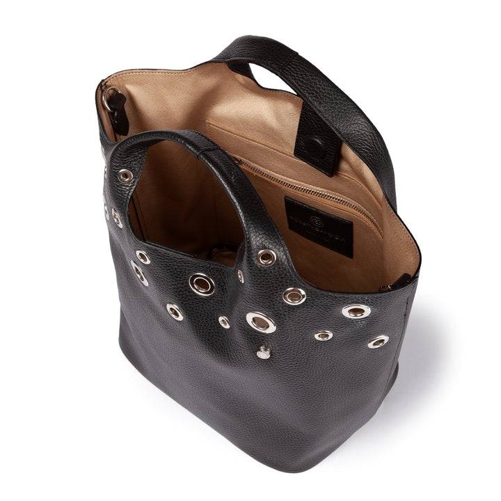 Roberta Gandolfi Belinda medium borsa a mano in pelle con tracolla staccabile In Linea