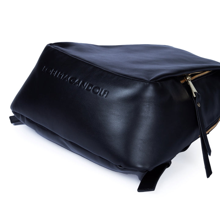 Roberta Gandolfi Micol Backpack in vitello liscio multitasche Fino Al -60%