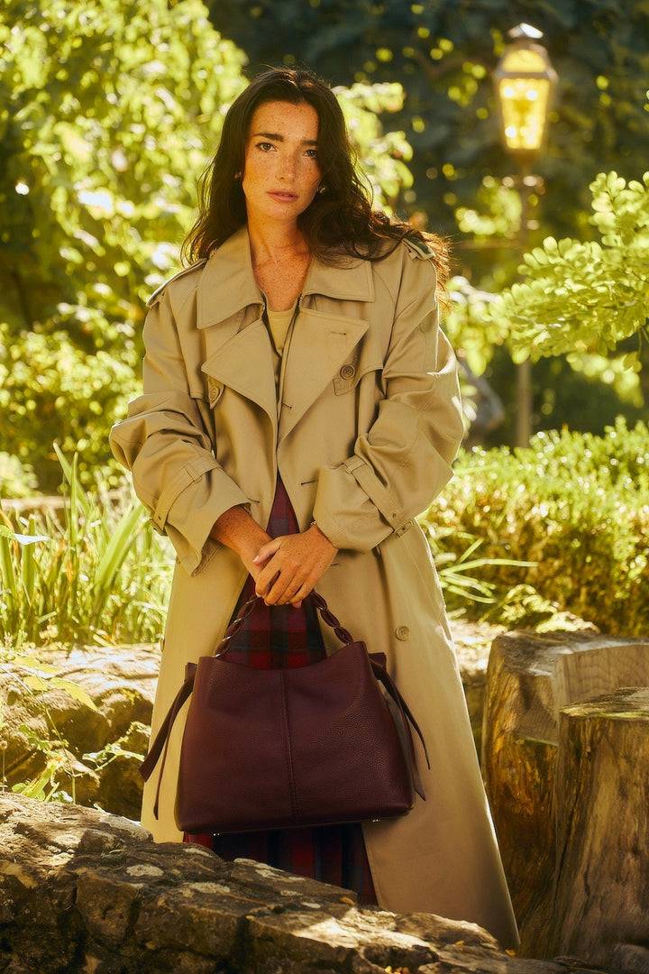 Roberta Gandolfi Asia Large borsa a mano in pelle con tracolla staccabile Limitato a 3 giorni