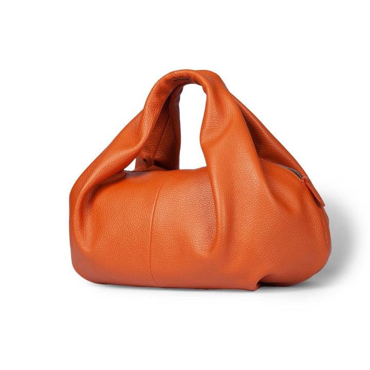 Roberta Gandolfi Emily bowling medium in pelle con tracolla staccabile Outlet