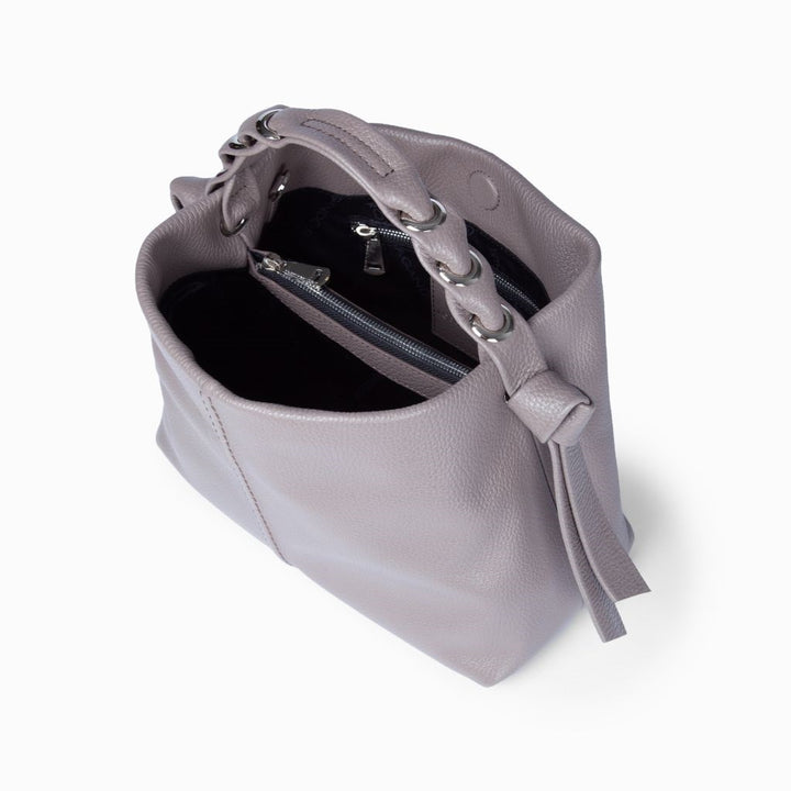 Roberta Gandolfi Asia small borsa a mano in pelle con tracolla staccabile Vendita Calda