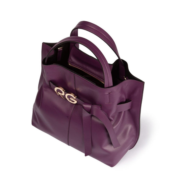 Roberta Gandolfi Dafne Large borsa a mano in pelle con tracolla staccabile Online Outlet