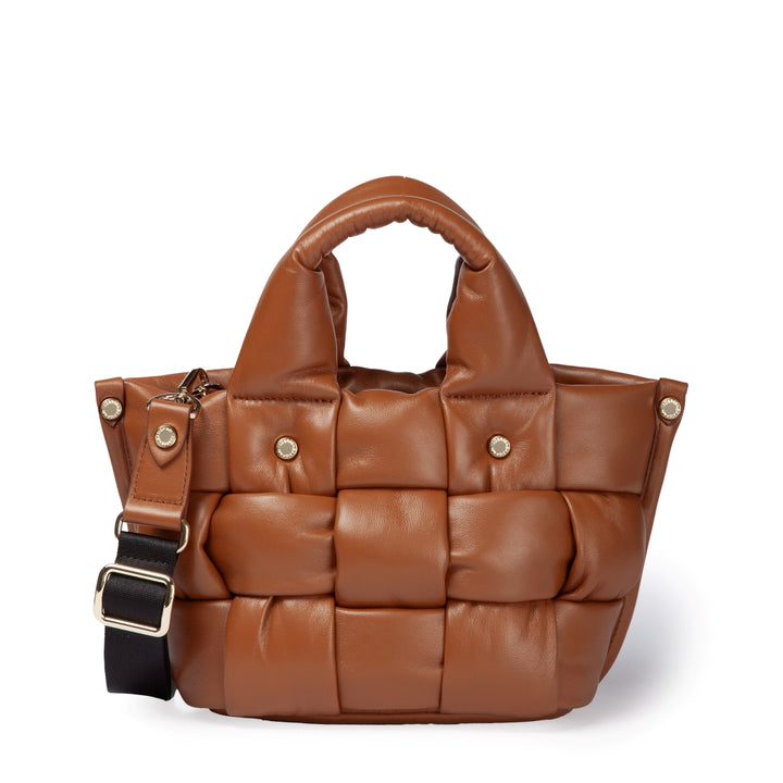 Roberta Gandolfi Greta Mini Nappa borsa in soffice pelle di agnello imbottita ed intrecciata a mano Nuovi prodotti