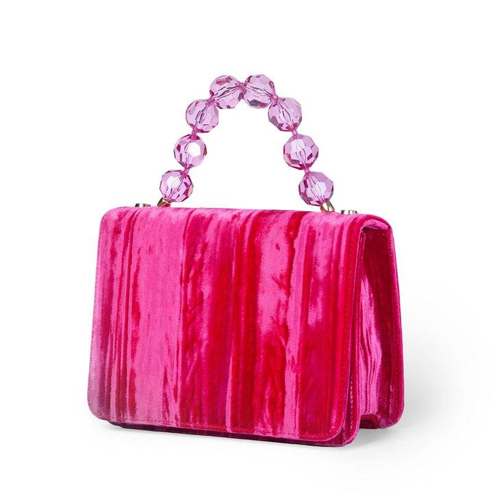 Roberta Gandolfi Sirenetta Mini Velluto Plissè e manico gioiello Fino al 65% di sconto