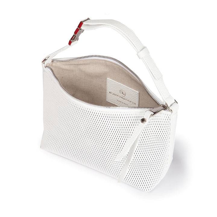 Roberta Gandolfi Yuma baguette in pelle con spallaccio regolabile Moda