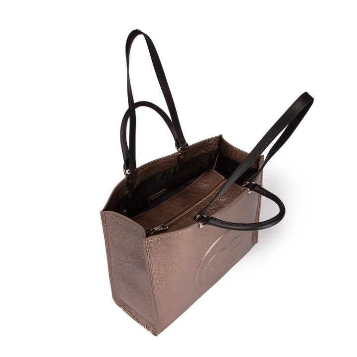 Roberta Gandolfi Roberta Pelle Large Borsa a mano in pelle con doppi spallacci per essere portata a spalla e tramezza Only for today