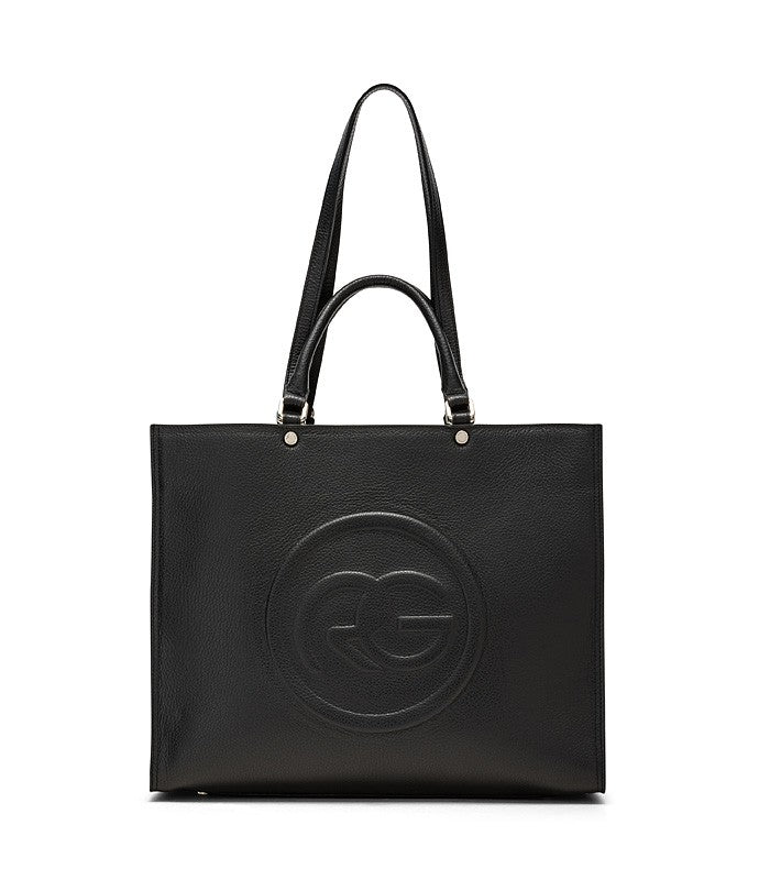 Roberta Gandolfi Roberta Pelle Large Borsa a mano in pelle con doppi spallacci per essere portata a spalla e tramezza Offerta speciale della fabbrica