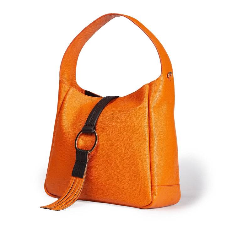 Roberta Gandolfi Samanta hobo midi borsa a spalla in pelle con tramezza interna Esporta salva