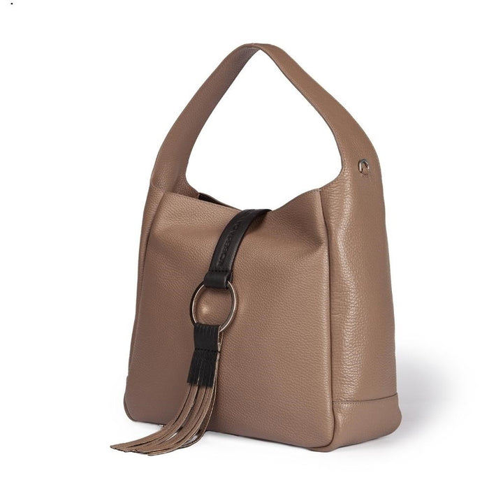 Roberta Gandolfi Samanta hobo midi borsa a spalla in pelle con tramezza interna Black Friday Prezzi