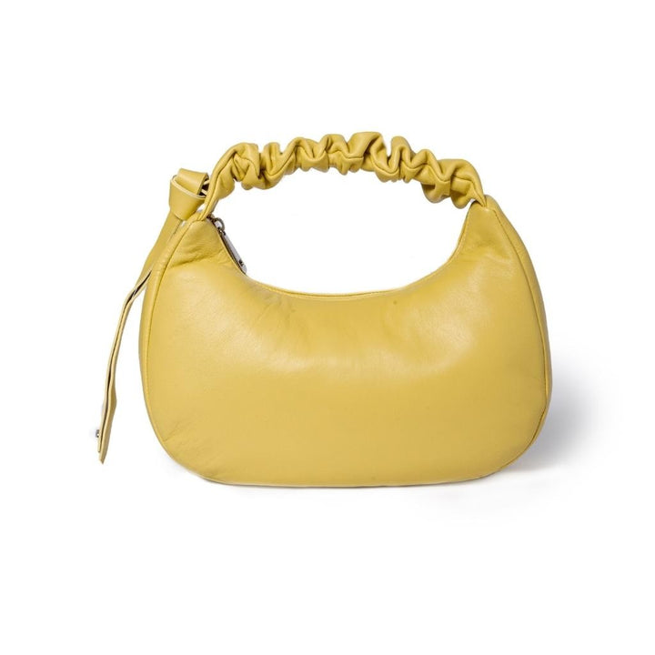 Roberta Gandolfi Azzurra Hobo small in morbida pelle nappa con manico arricciato regolabile Promozione
