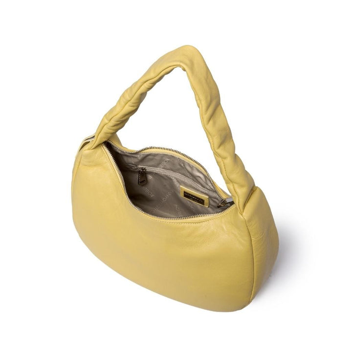 Roberta Gandolfi Azzurra Hobo small in morbida pelle nappa con manico arricciato regolabile Promozione