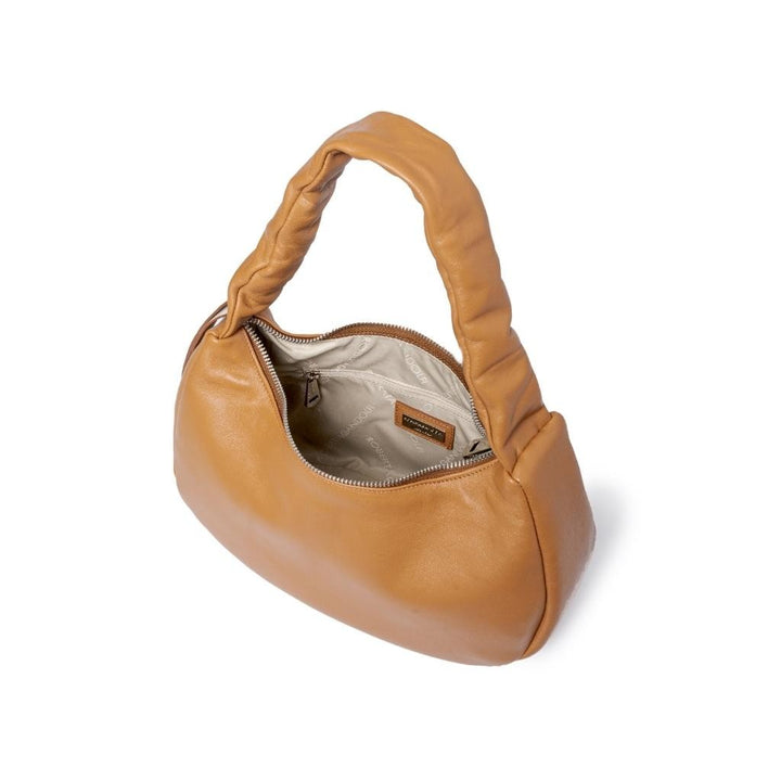 Roberta Gandolfi Azzurra Hobo small in morbida pelle nappa con manico arricciato regolabile Spedizione Gratuita