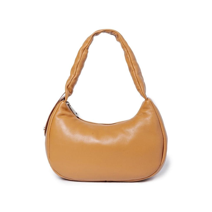 Roberta Gandolfi Azzurra Hobo small in morbida pelle nappa con manico arricciato regolabile Spedizione Gratuita