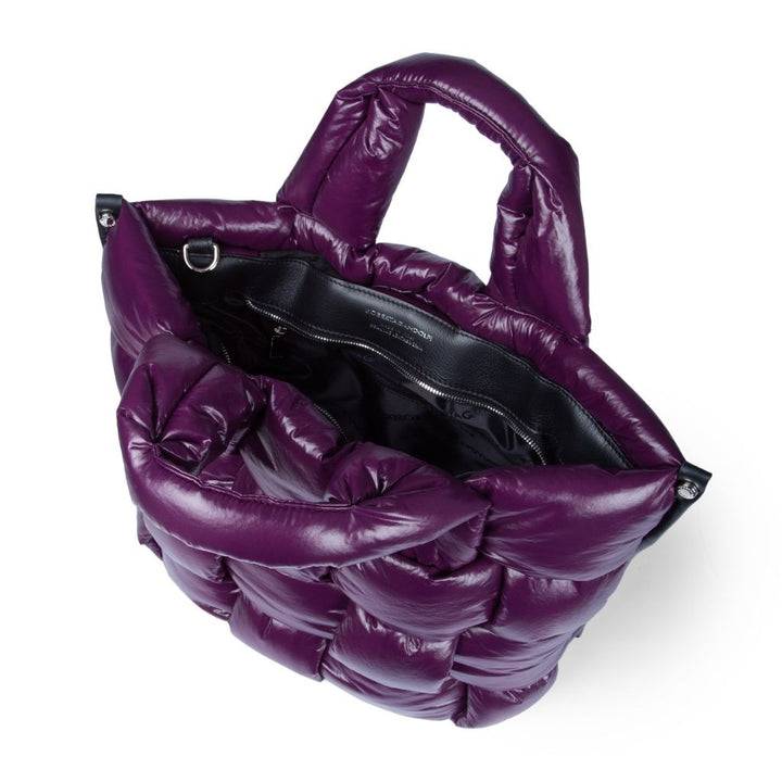Roberta Gandolfi Greta large borsa in tessuto antigoccia imbottita ed intrecciata a mano con finiture in pelle Online