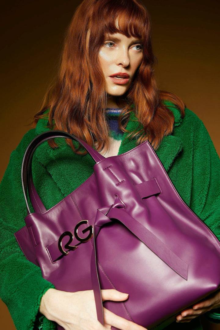 Roberta Gandolfi Dafne Large borsa a mano in pelle con tracolla staccabile Offerte stagionali