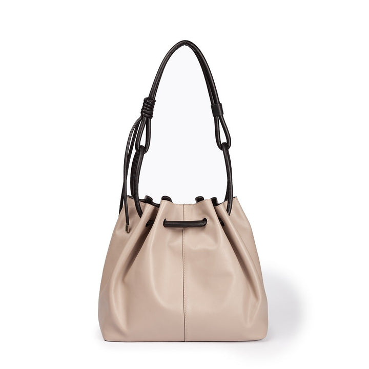 Roberta Gandolfi Gisella Large borsa con doppia portabilità mano o spalla in morbido vitello Fino al 55% di sconto