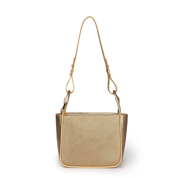 Roberta Gandolfi Yuma small 3 in 1 borsa a mano in pelle trasformabile con tracolla staccabile Super sconto