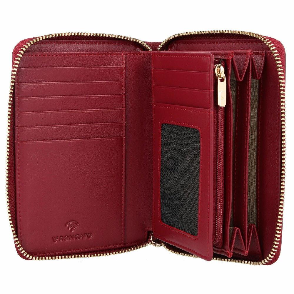 Roncato Portafoglio donna firenze 2.0 bordeaux Negozio Online Roncato Outlet