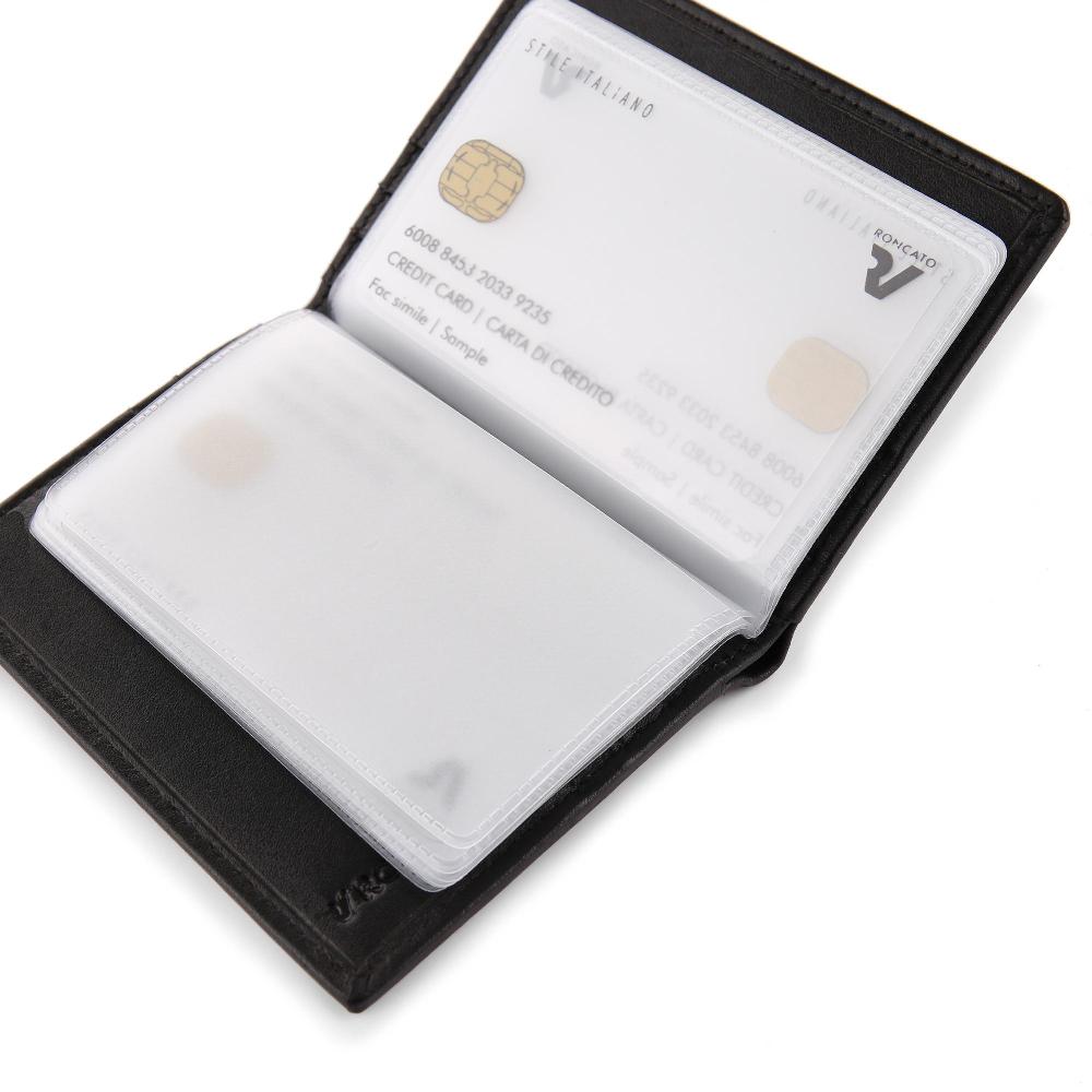 Roncato Porta carte di credito pascal nero Negozio Online Roncato Fino Al -60%