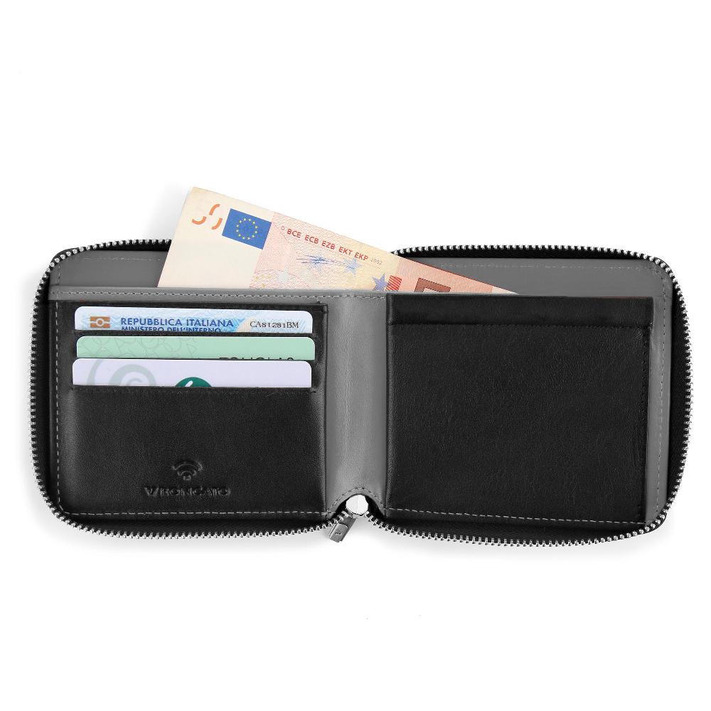 Roncato Portafoglio con portamonete taormina nero/grigio Negozio Online Roncato Offerta