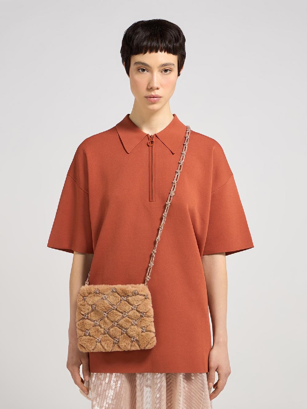 Rosantica Fluffy Flat Brown Presa